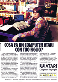 inserzione Atari 400 1982