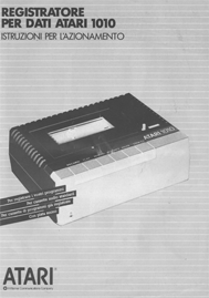 Atari 1010 Registratore per dati Istruzioni per l'azionamento