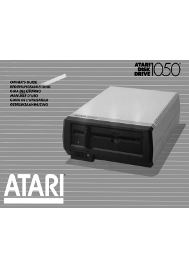 Atari 1050 disk drive Manuale d'uso
