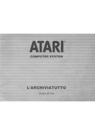 Atari L'Archiviatutto Guida all'uso