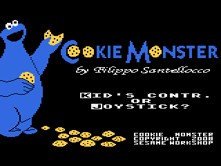 Cookie Monster, Atari 8 bit, 2008