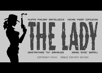 The Lady, Atari 8 bit, 2020